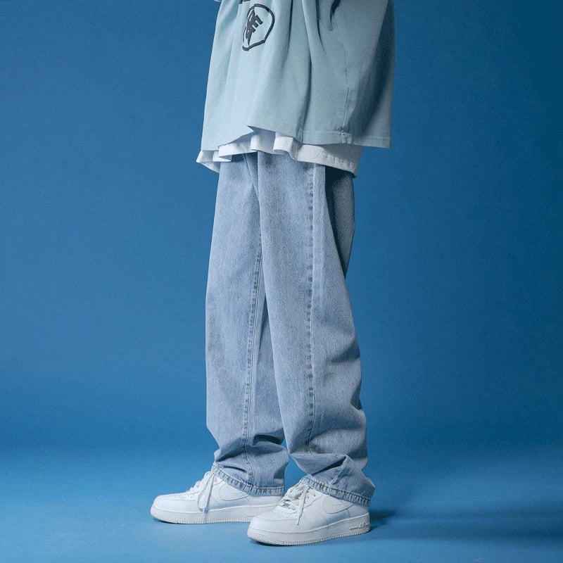 Haremjeans för män – Lös passform och baggy stil