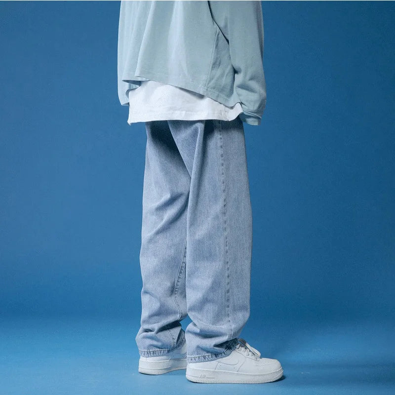 Haremjeans för män – Lös passform och baggy stil