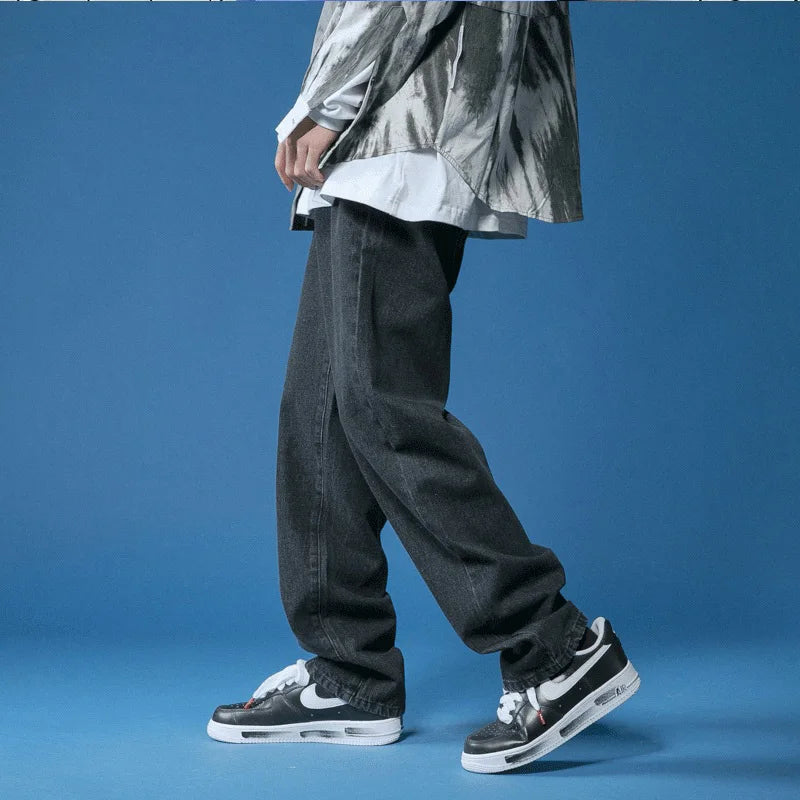 Haremjeans för män – Lös passform och baggy stil