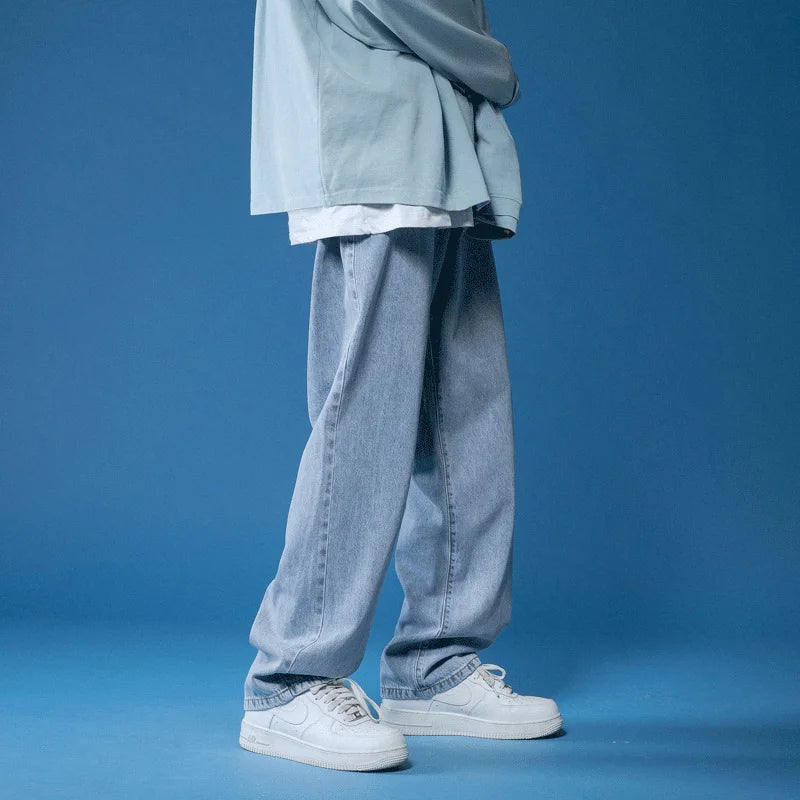Haremjeans för män – Lös passform och baggy stil
