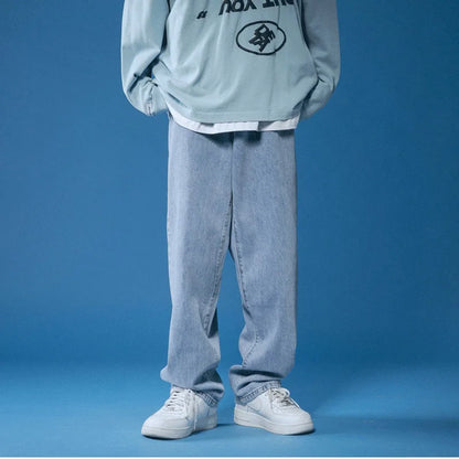 Haremjeans för män – Lös passform och baggy stil