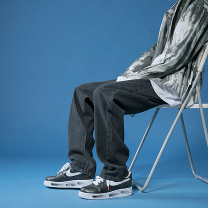 Haremjeans för män – Lös passform och baggy stil