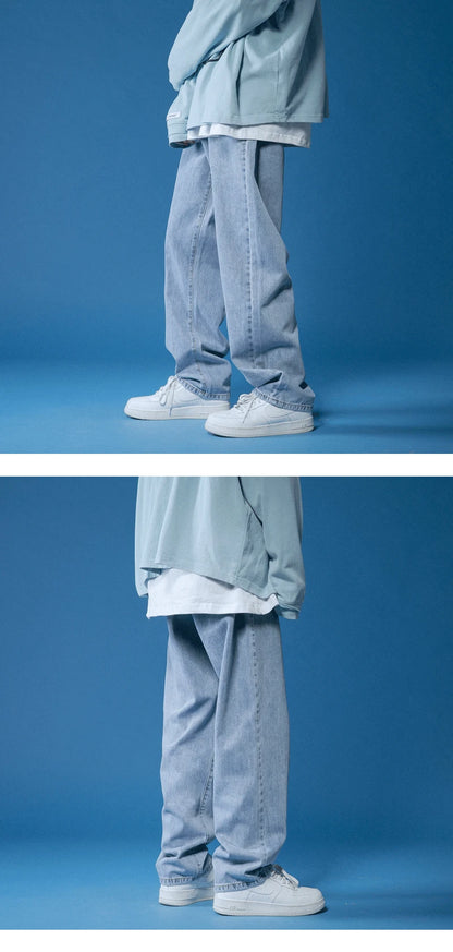 Haremjeans för män – Lös passform och baggy stil