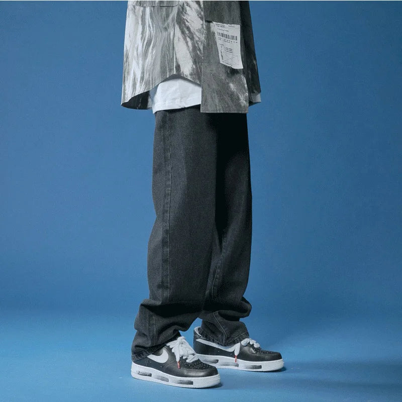 Haremjeans för män – Lös passform och baggy stil