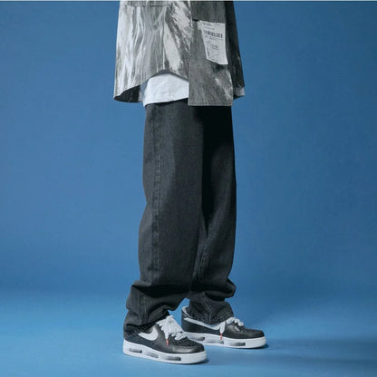 Haremjeans för män – Lös passform och baggy stil