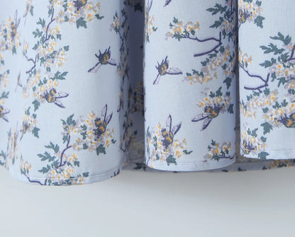 Vintage Floral Elegant Klänning För Sommaren