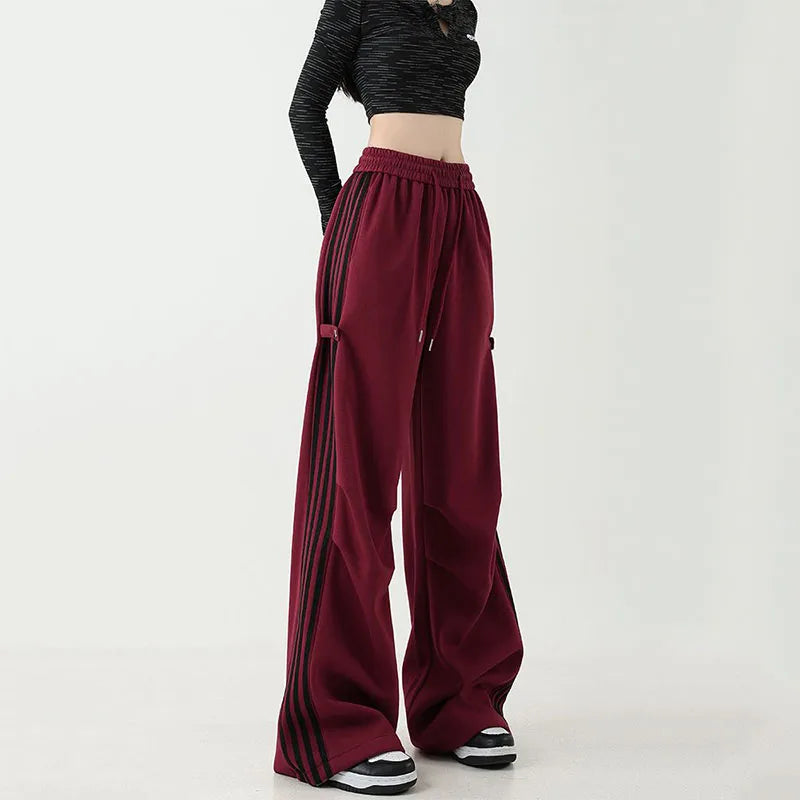 Högmidjade Mjukisbyxor Loose Fit